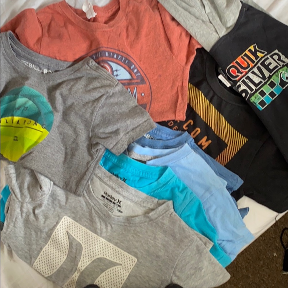 Quiksilver, Billabong, Volcom, Hurley Shirt Lot